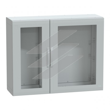 Шафа PLA 1000x1250x420 IP65 прозорі двері, Schneider Electric