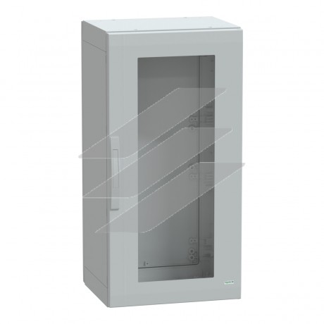 Шафа PLA 1000x500x420 IP65, прозорі двері, Schneider Electric