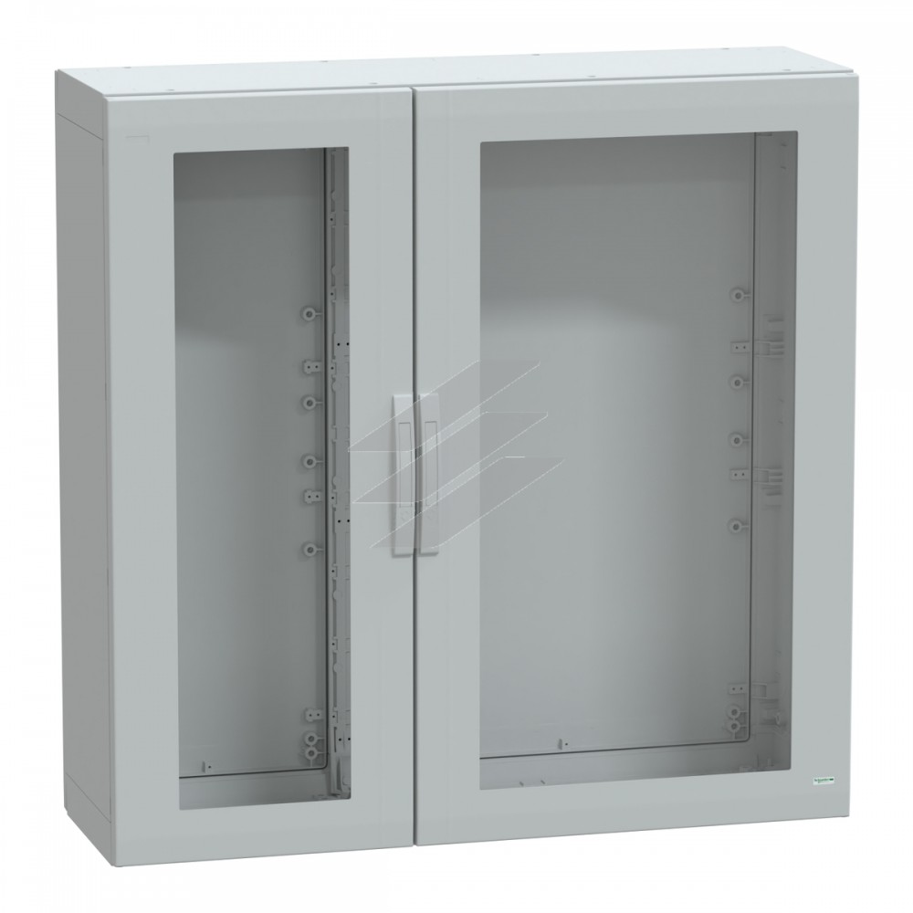 Шафа PLA 1250x1250x420 IP65 прозорі двері, Schneider Electric