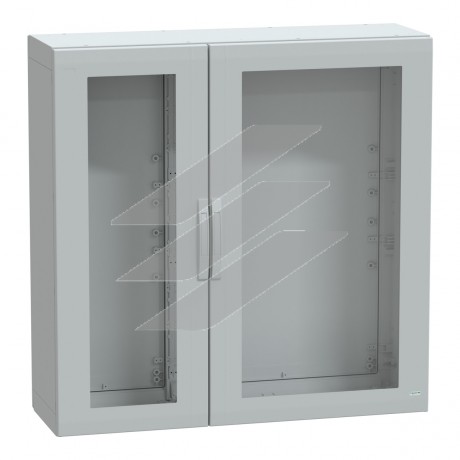 Шафа PLA 1250x1250x420 IP65 прозорі двері, Schneider Electric