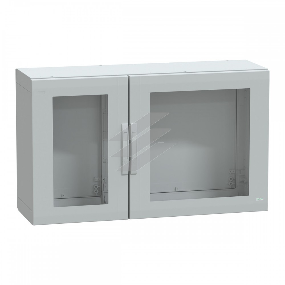 Шафа PLA 750x1250x420 IP65 прозорі двері, Schneider Electric
