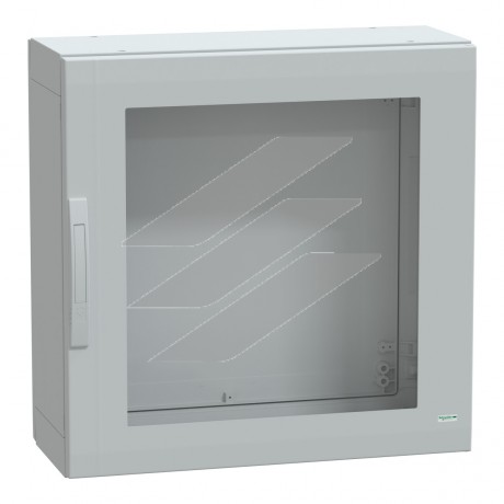 Шафа PLA 750x750x320 IP65 прозорі двері, Schneider Electric