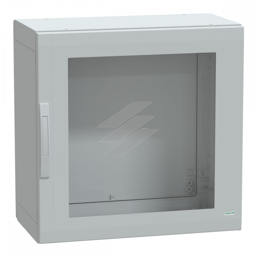 Шафа PLA 750x750x420 IP65 прозорі двері, Schneider Electric
