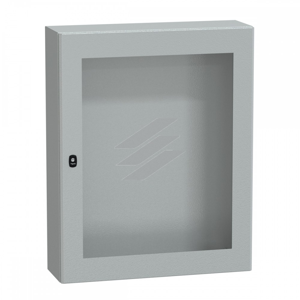Шафа S3D В1000xШ800xГ250.прозорі двері, Schneider Electric