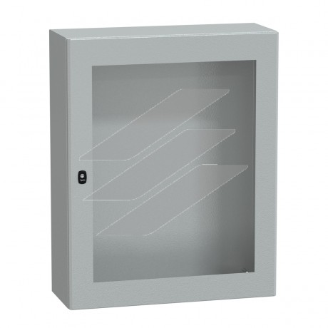 Шафа S3D В1000xШ800xГ300.прозорі двері, Schneider Electric