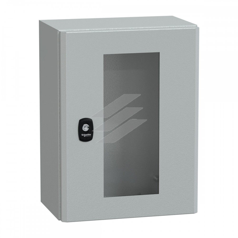 Шафа S3D, В400XШ300XГ200.прозорі двері, Schneider Electric