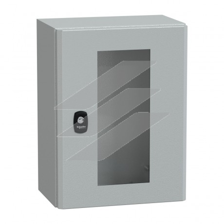 Шафа S3D, В400XШ300XГ200.прозорі двері, Schneider Electric