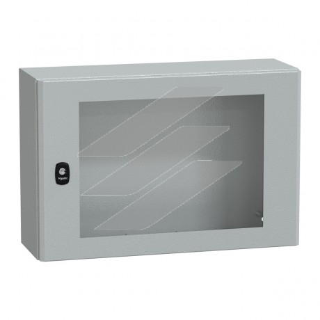 Шафа S3D В400xШ600xГ200.прозорі двері, Schneider Electric