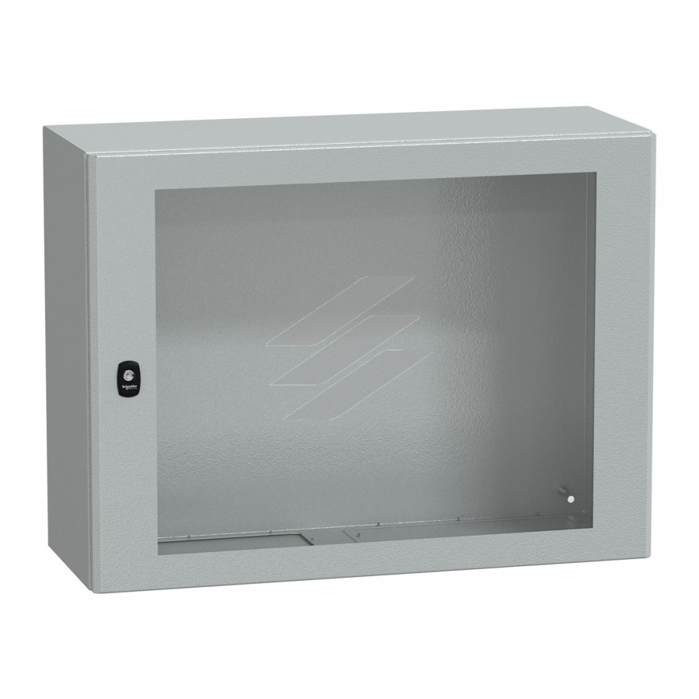Шафа S3D В600xШ800xГ300.прозорі двері, Schneider Electric
