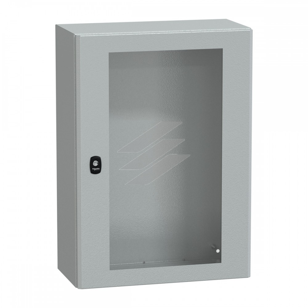 Шафа S3D В700xШ500xГ250.прозорі двері, Schneider Electric