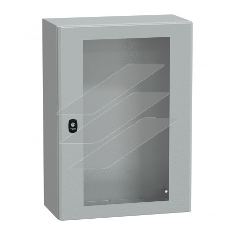 Шафа S3D В700xШ500xГ250.прозорі двері, Schneider Electric