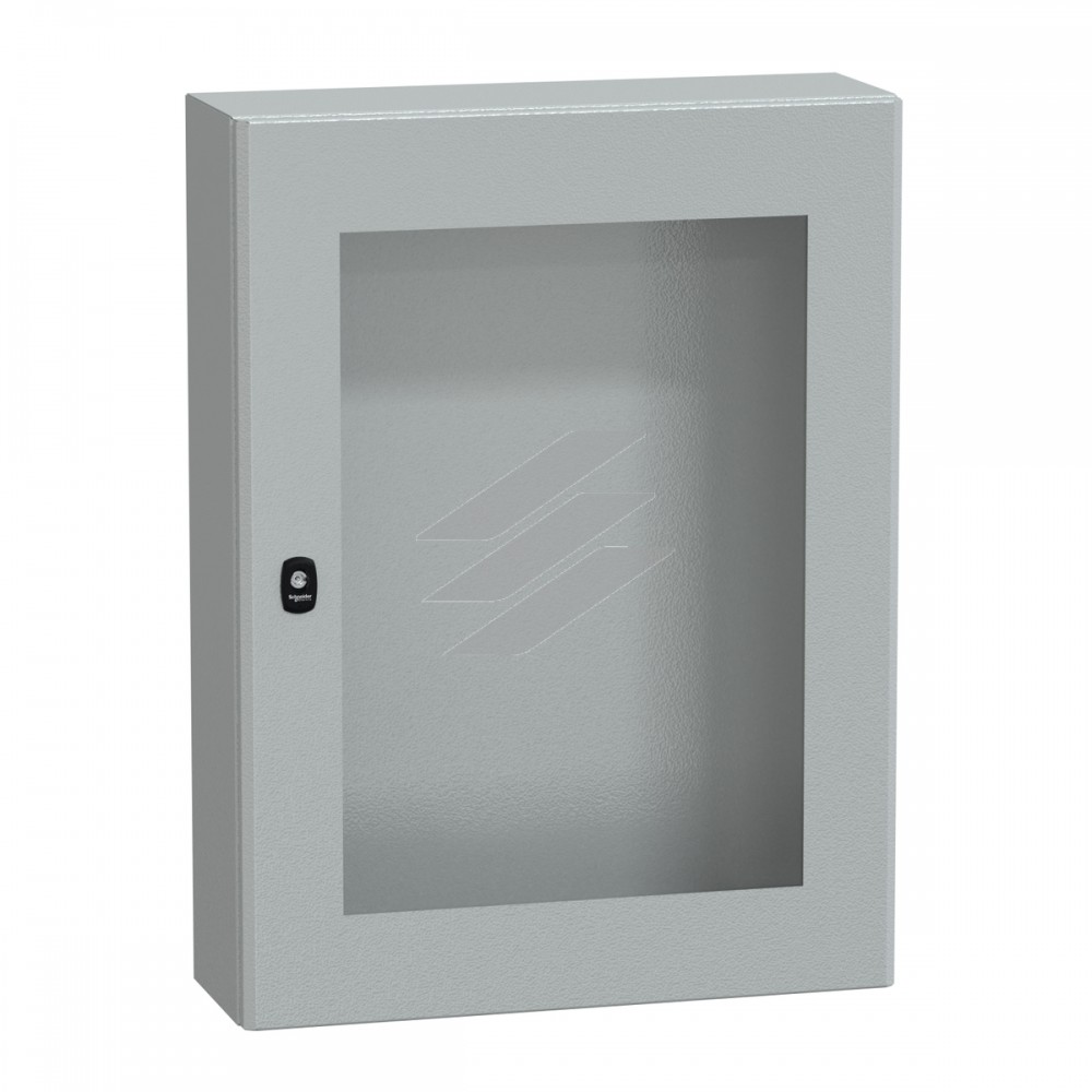 Шафа S3D, В800xШ600xГ200.прозорі двері, Schneider Electric