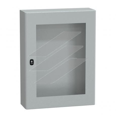 Шафа S3D, В800xШ600xГ200.прозорі двері, Schneider Electric