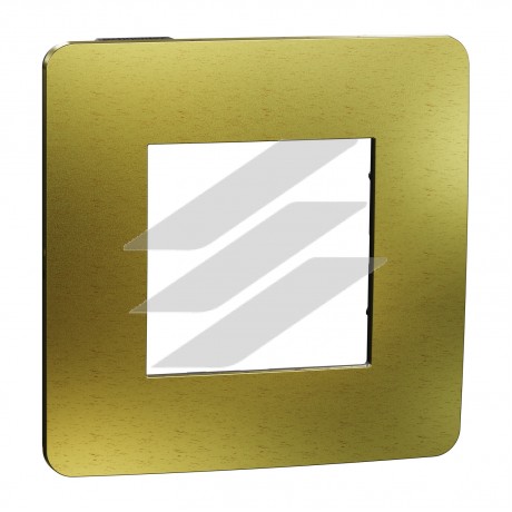 Рамка 1-постова матове золото, антрацит, Schneider Electric