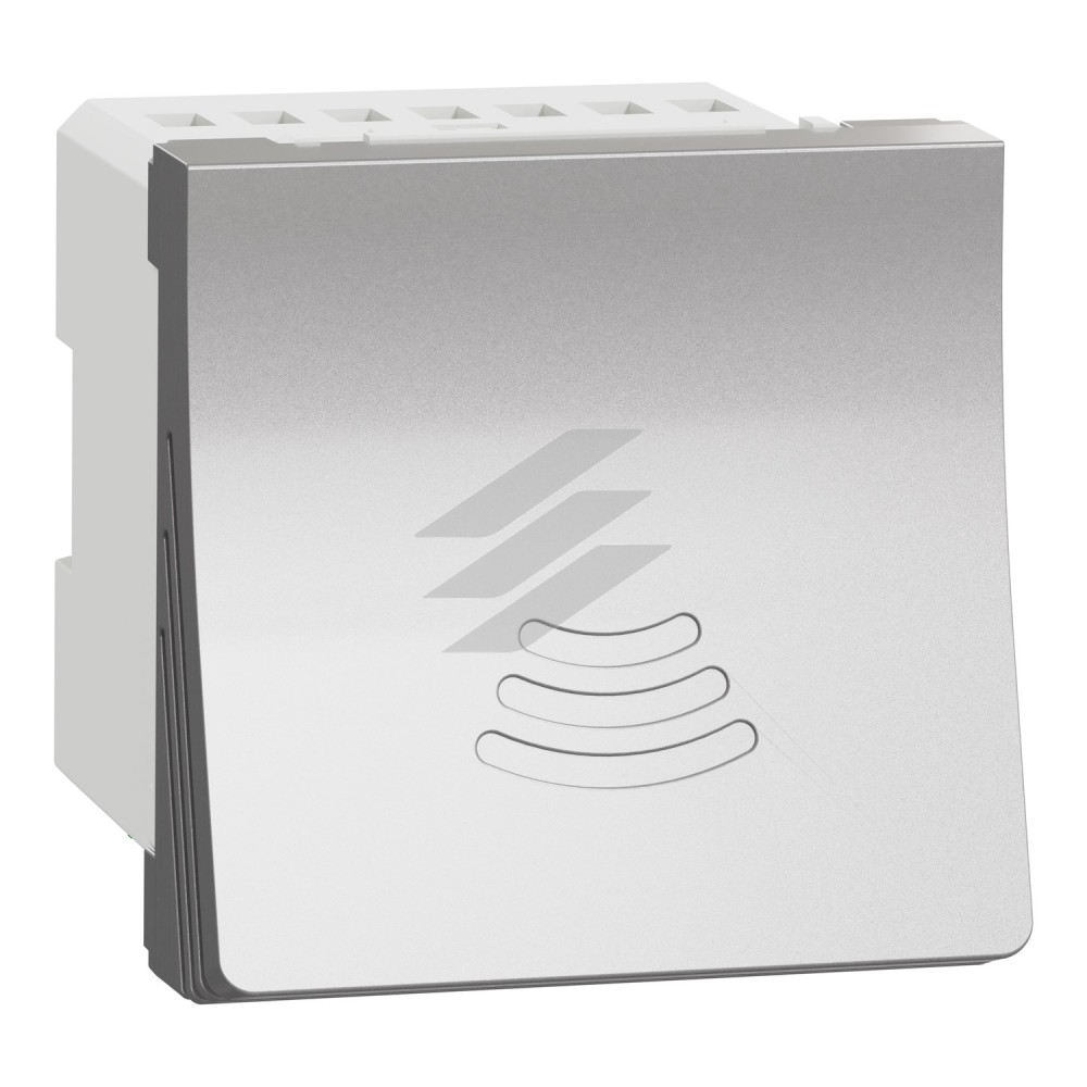 Дзвоник електричний, 2 модулі, алюміній, Schneider Electric