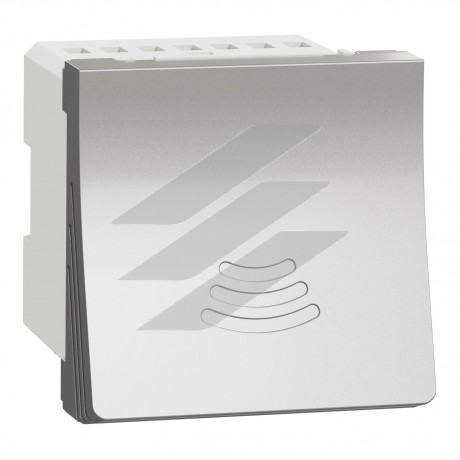 Дзвоник електричний, 2 модулі, алюміній, Schneider Electric
