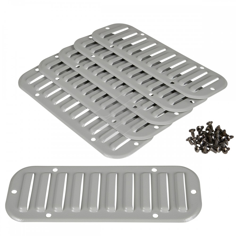 Металева вентиляційна решітка 216x62мм, Schneider Electric