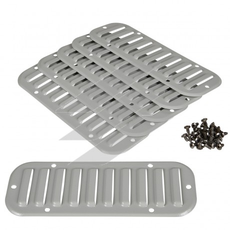 Металева вентиляційна решітка 216x62мм, Schneider Electric