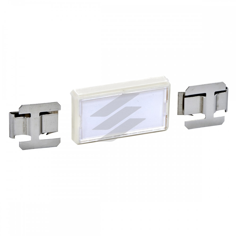 12 кріплень, маркувальні таблички 18x35 PRISMASET, Schneider Electric
