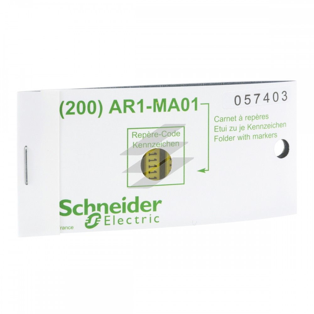 Маркування символ - крапка, Schneider Electric