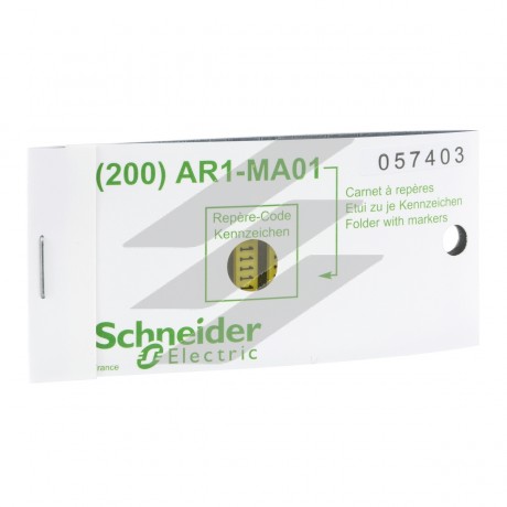 Маркування символ - крапка, Schneider Electric