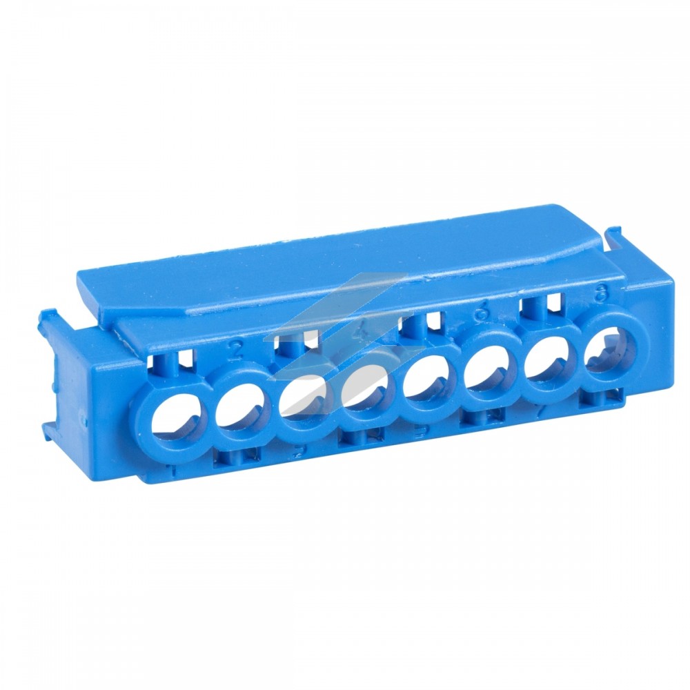 Захисна кришка Mureva синя 8 виходів 85 мм, Schneider Electric