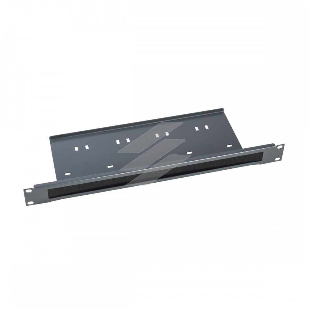 Панель 1U 19'' с щеткой для кабелей, Schneider Electric