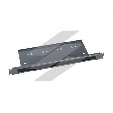 Панель 1U 19'' с щеткой для кабелей, Schneider Electric