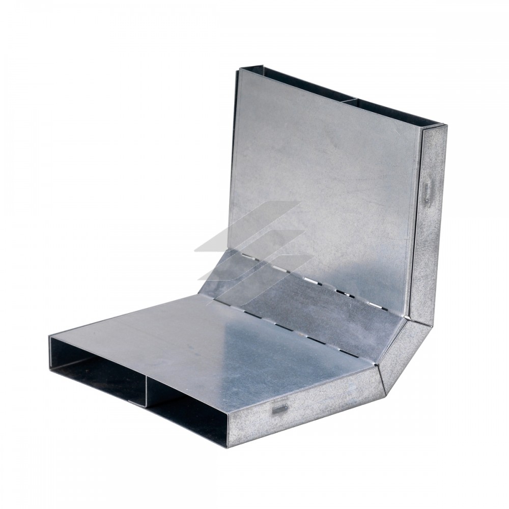 Вертикальний перехід 2х кабель-канала 150х28 мет, Performa, Schneider Electric