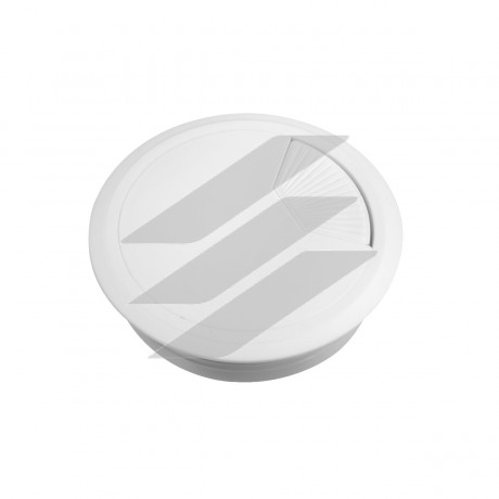 Крышка для встроенного лючка из металла D80 мм белый, 2 шт, Schneider Electric