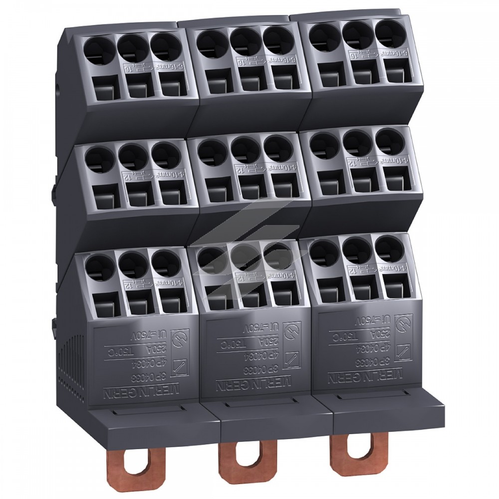 Розподільчий блок LINERGY DP 250А 3Р PRISMASET, Schneider Electric