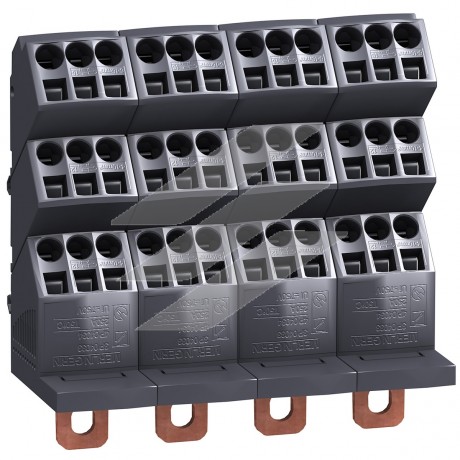 Розподільчий блок LINERGY DP, 250А 4Р PRISMASET, Schneider Electric