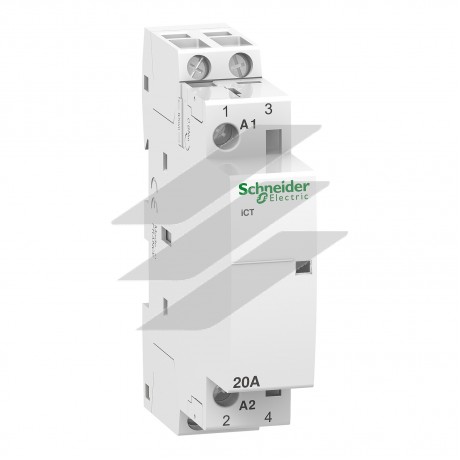 Контактор модульний iCT ICT20a 2NO 230/240В AC 50Гц, Schneider Electric