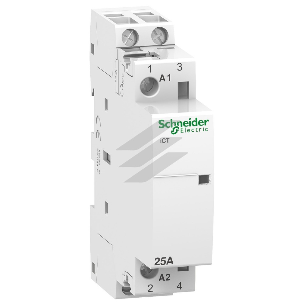 Контактор модульний iCT 25A 2NO, 230/240В, ~50Гц, Schneider Electric