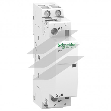 Контактор модульний iCT 25A 2NO, 230/240В, ~50Гц, Schneider Electric