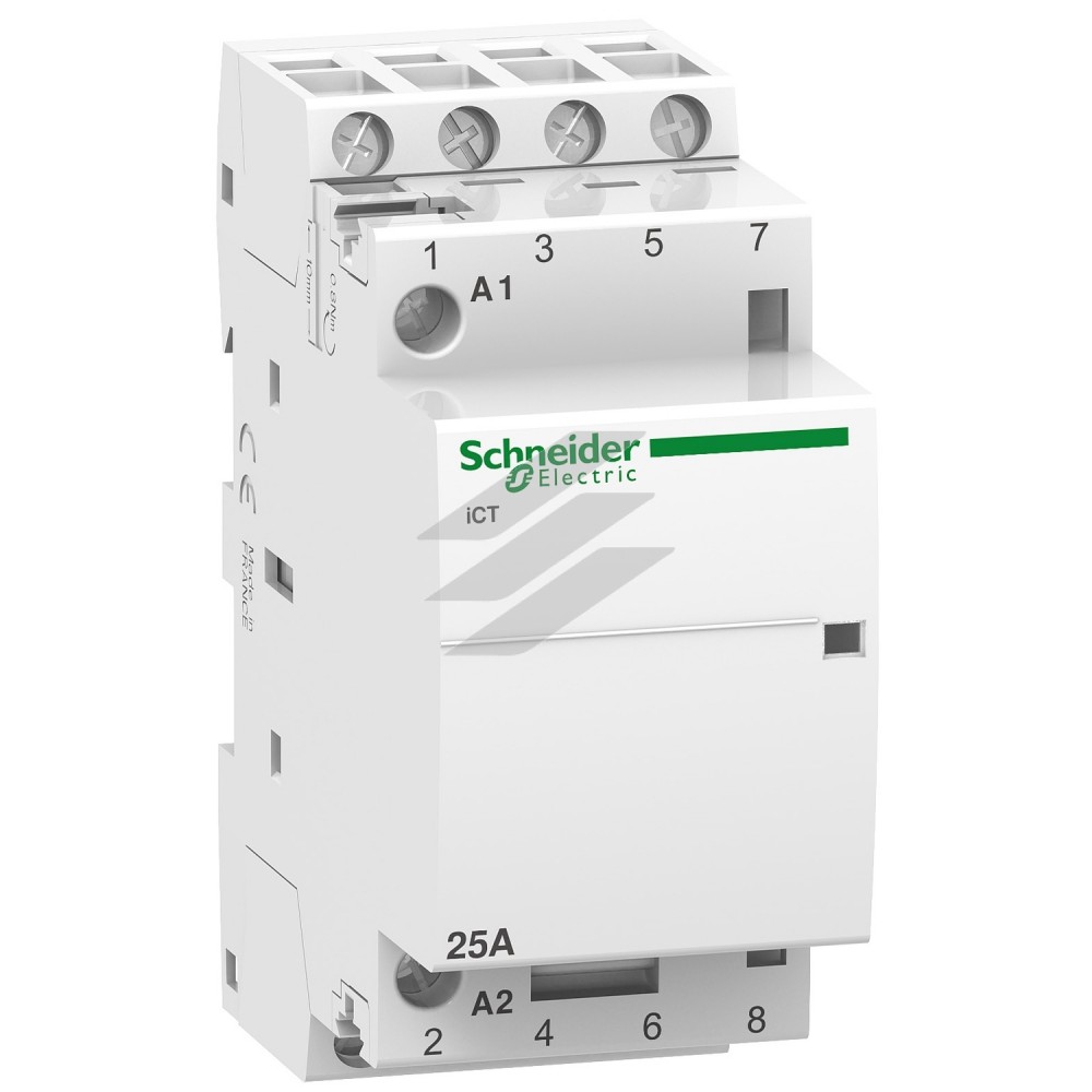 Контактор модульний iCT 25A 4NO, 24V, ~50Гц, Schneider Electric