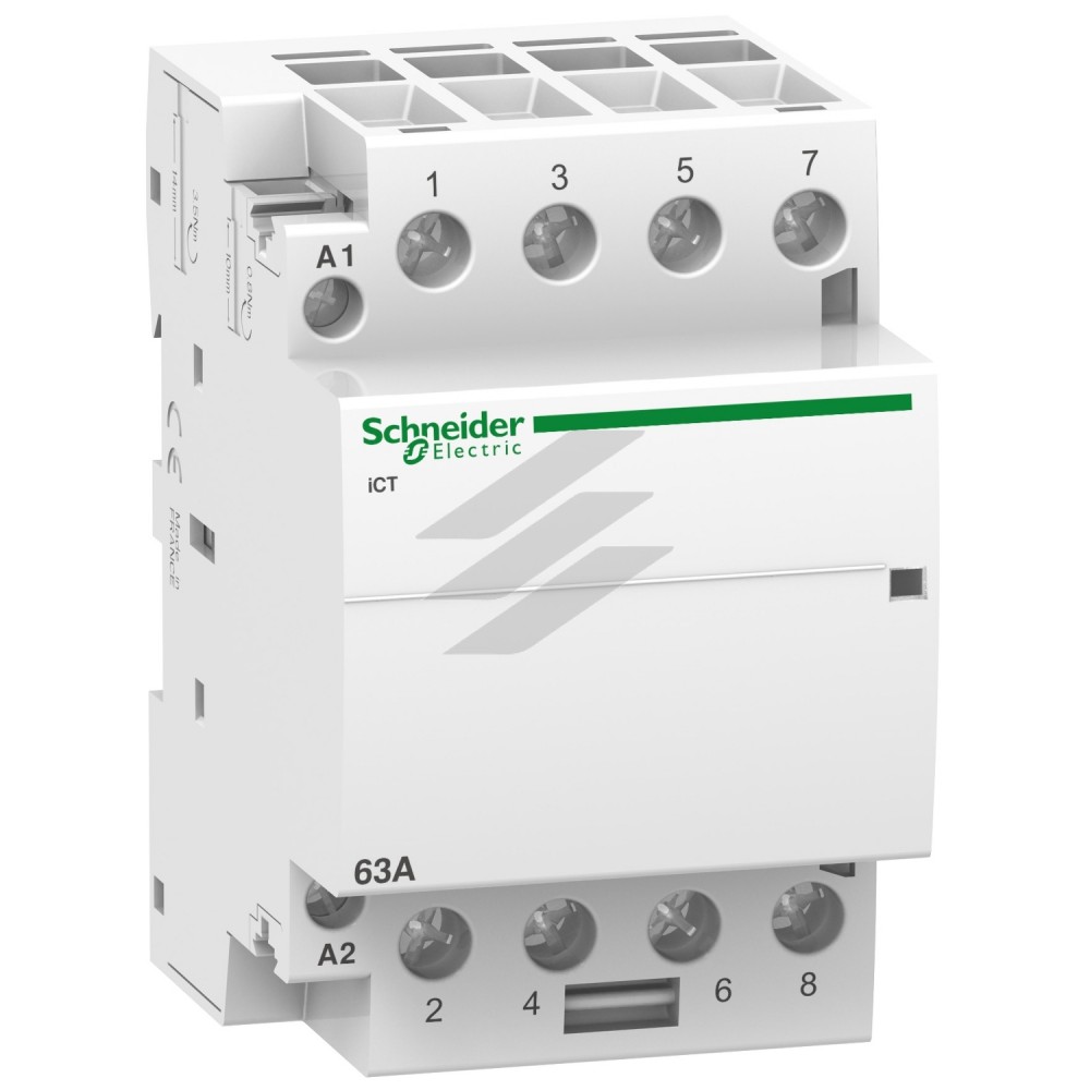 Контактор модульний iCT 63A, 4NO, 24V, ~50Гц, Schneider Electric