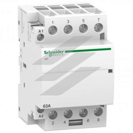 Контактор модульний iCT 63A, 4NO, 24V, ~50Гц, Schneider Electric