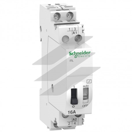 Імпульсне реле ITL 16A 2NO 48V ~ 50-60Гц 24V, Schneider Electric