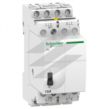Імпульсне реле ITL 16A 4NO 24V ~ 50-60Гц 12В, Schneider Electric