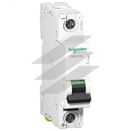 Автоматичний вимикач Acti9 C60H-DC =250В, 32А 1Р крива відключення C, Schneider Electric