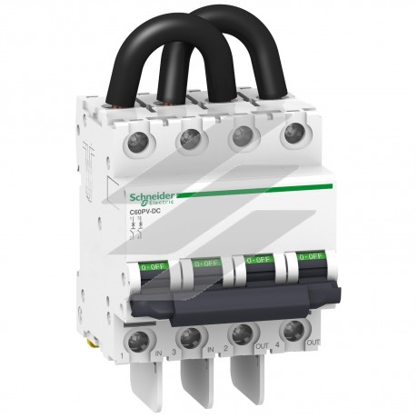 Низьковольтний вимикач-роз'єднувач SW60-DC 1000V 2Р 16A, Schneider Electric