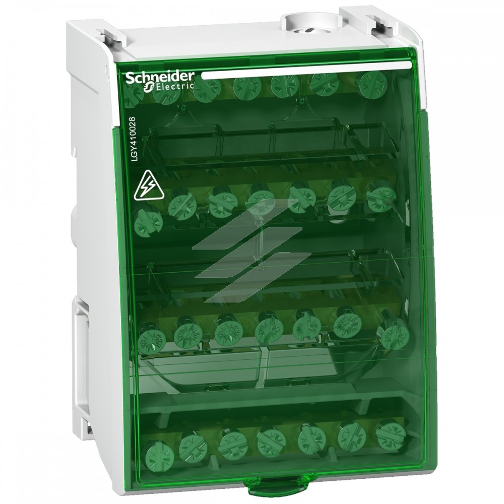 Розподільчий блок LINERGY DS 4Р 100а, 4х7 контактів, Schneider Electric