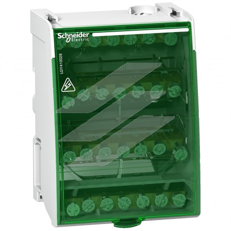 Розподільчий блок LINERGY DS 4Р 100а, 4х7 контактів, Schneider Electric