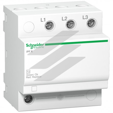 Обмежувач перенапруг iPF20 20кА, 340V 3Р Schneider Electric