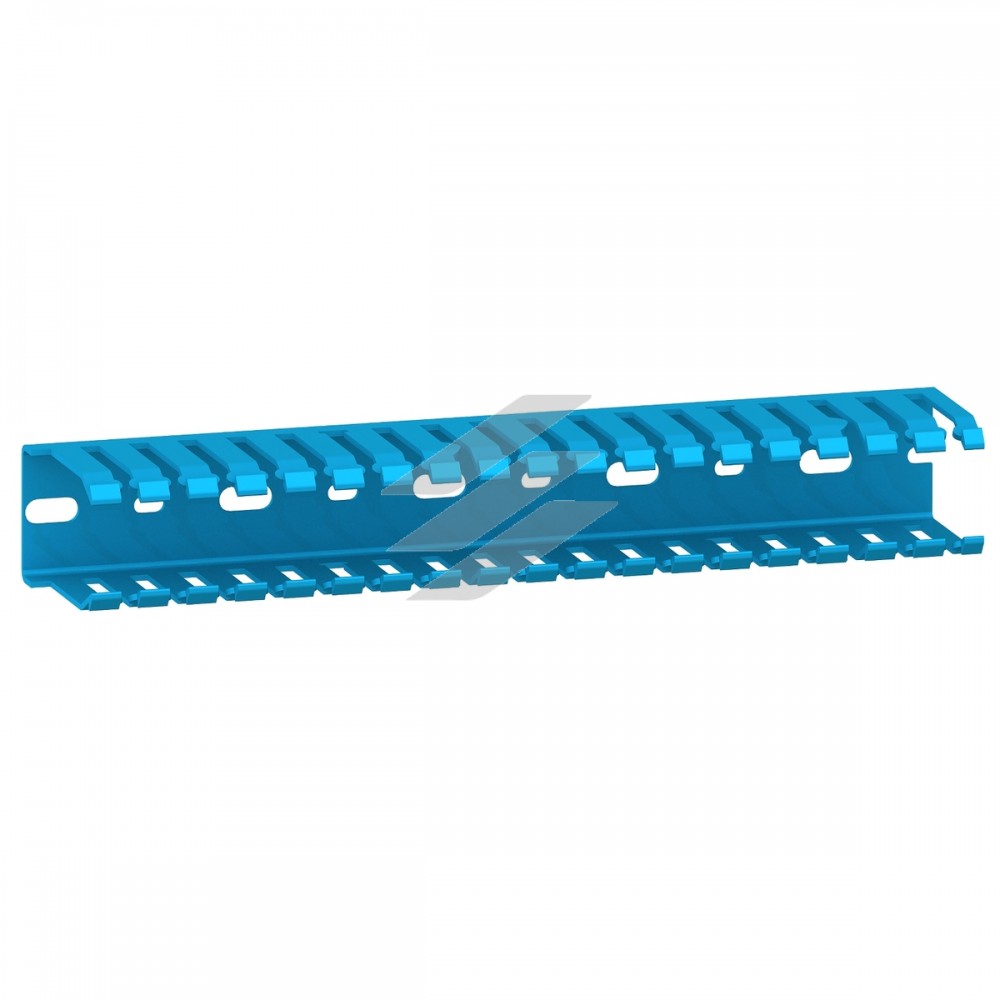 Перфорований кабельний канал, синього кольору, розмір 60х55 мм, Schneider Electric