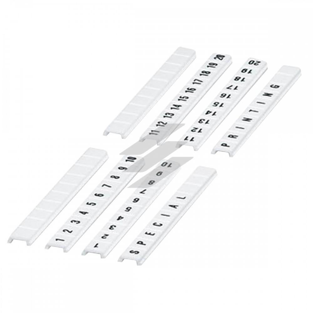 Зменшена маркувальна кліпса LINERGY 5мм 10 штук, цифри 41-50, Schneider Electric