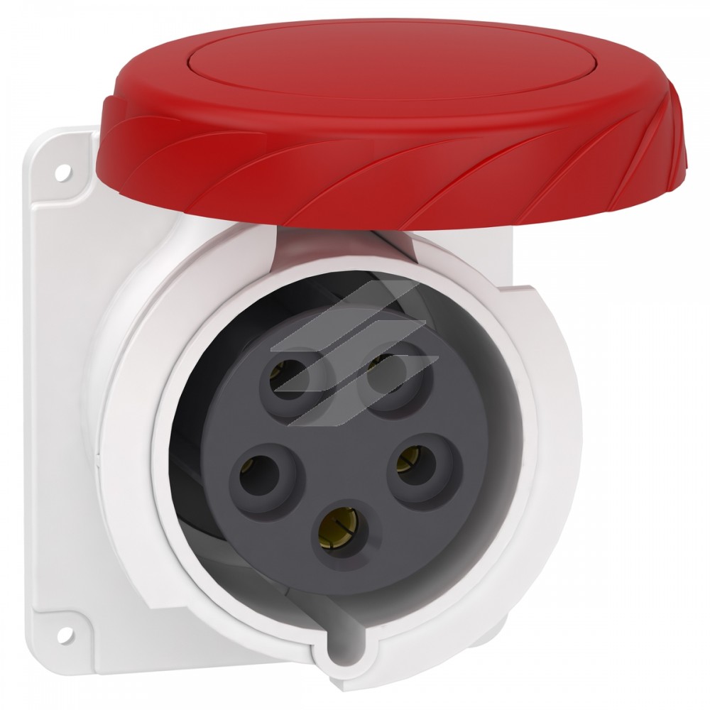 Розетка Mureva щитова пряма, 32А, 3Р+N+E, 415B, IP67, Schneider Electric