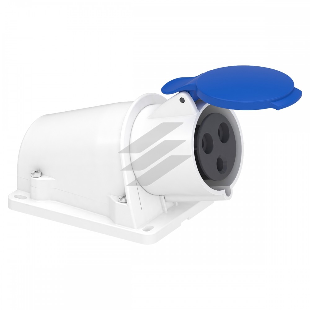 Розетка Mureva кут. нас. 32A 2P+E 250BAC, Schneider Electric