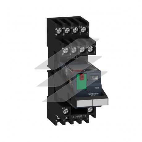 Проміжне реле Zelio Relay 4CO, 230В, AC, 6A, LED, Schneider Electric